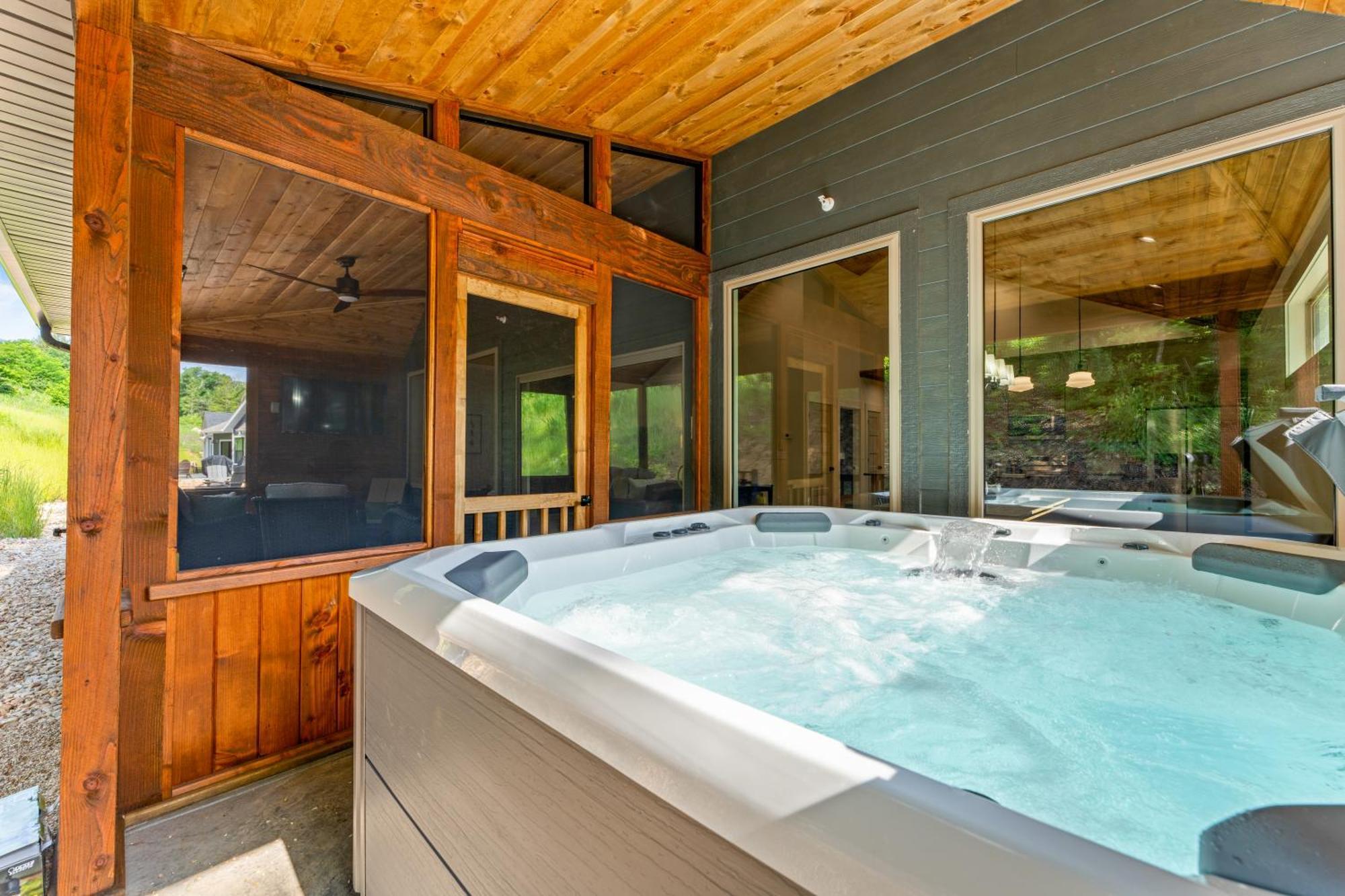 New Ozark Oasis Luxe Cabin Retreat With Hot Tub Hollister ภายนอก รูปภาพ